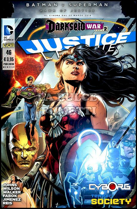 JUSTICE LEAGUE #    46 - DARKSEID WAR 2